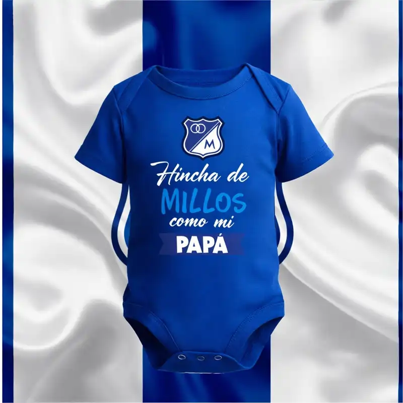Body Mameluco hinchas de equipos.