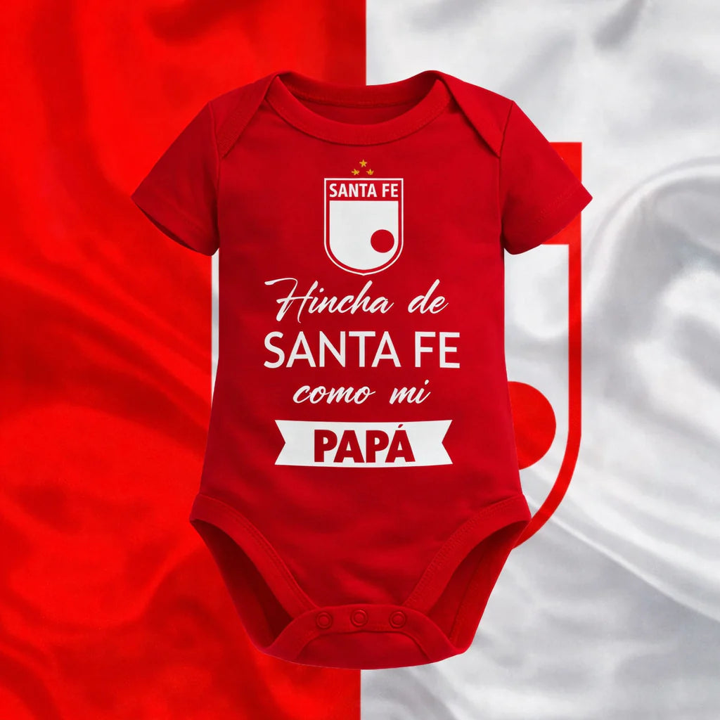Body Mameluco hinchas de equipos.