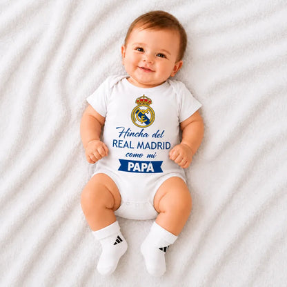 Body Bebé Soy hincha como mi papá