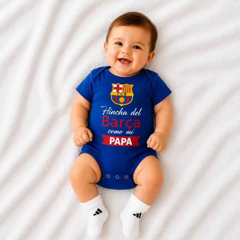 Body Bebé Soy hincha como mi papá