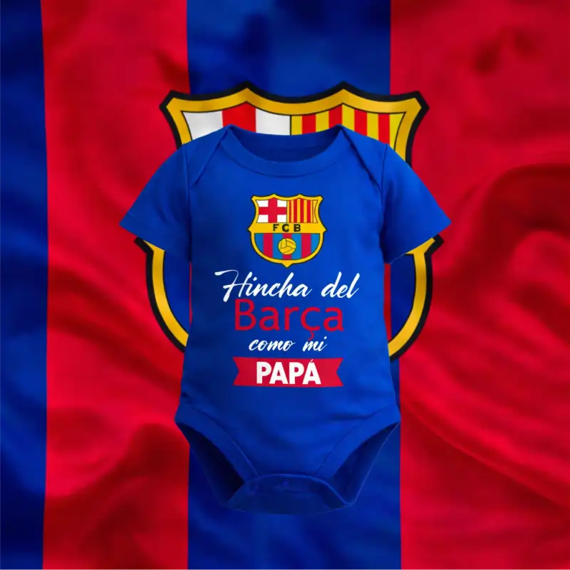 Body Mameluco hinchas de equipos.