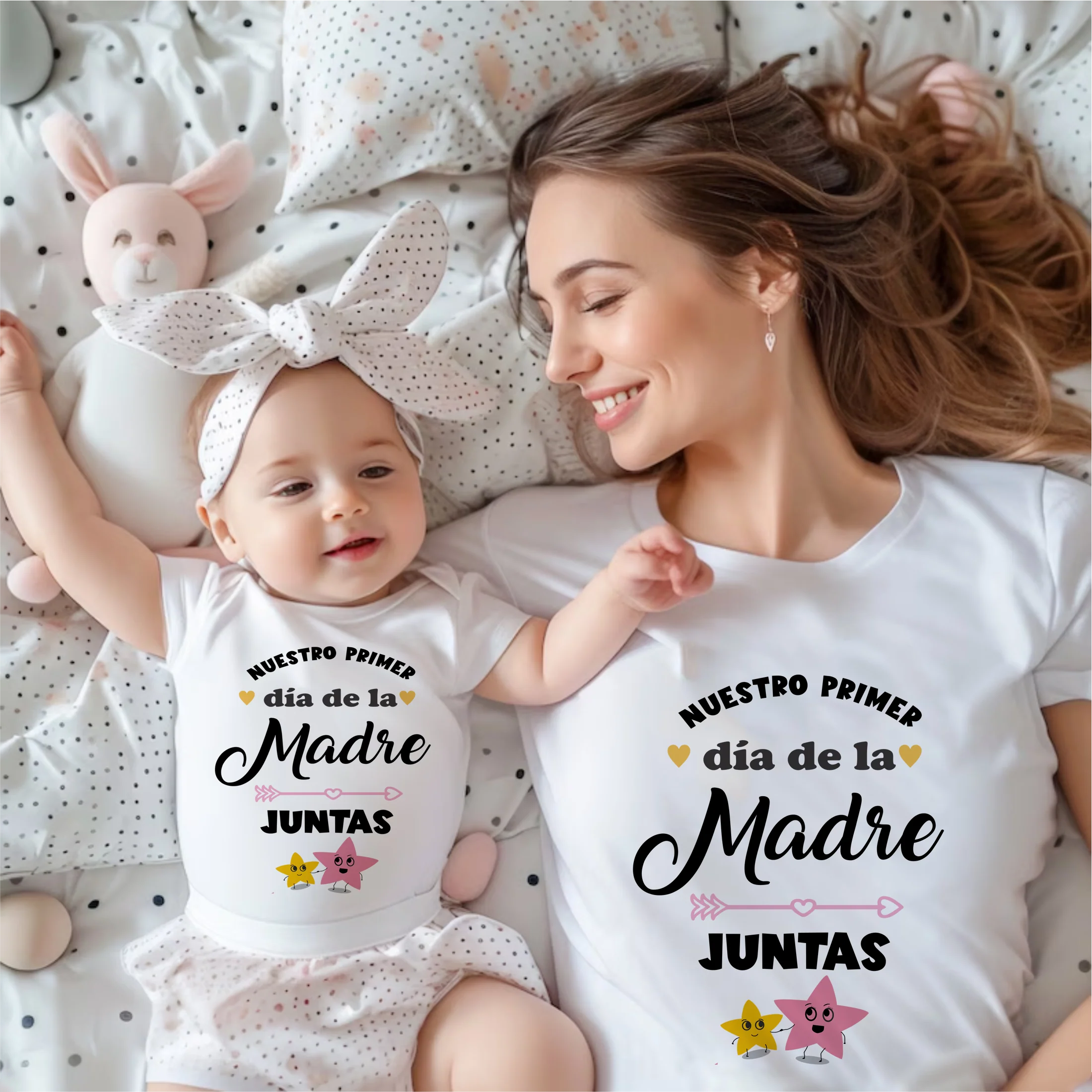 Dúo Mamá e hijos día de la madre