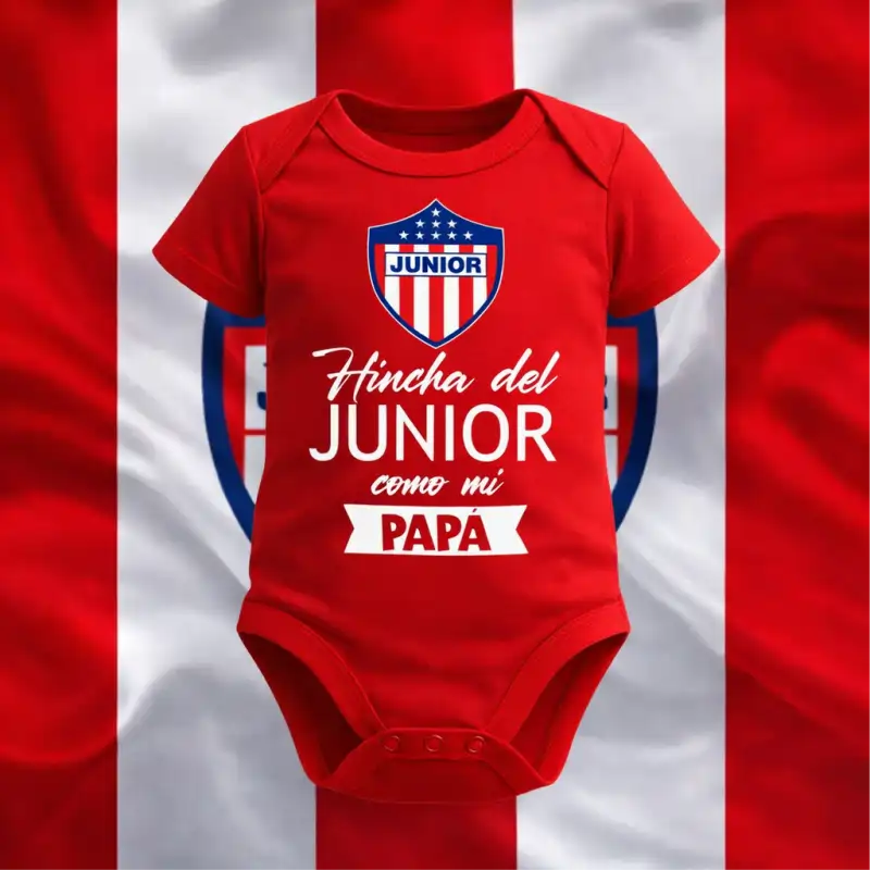 Body Mameluco hinchas de equipos.