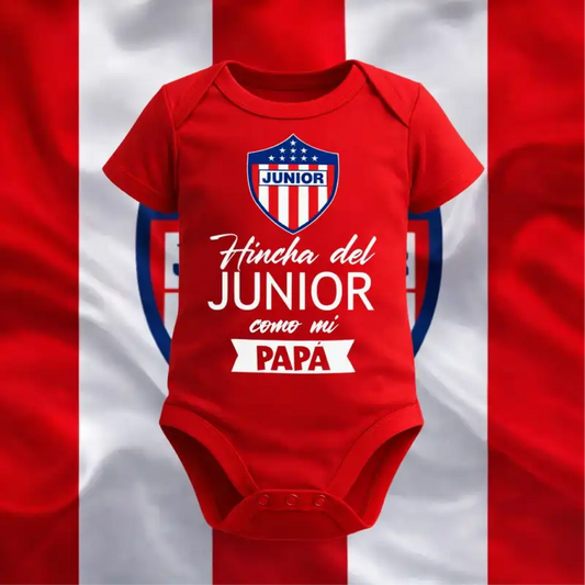 Body Mameluco hinchas de equipos.