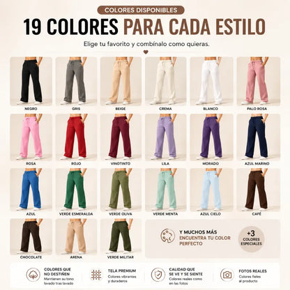 Jogger Bota Recta Luna
