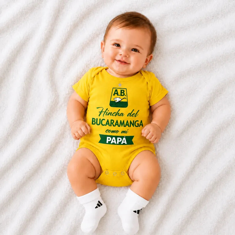 Body Bebé Soy hincha como mi papá