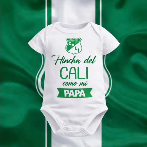 Body Mameluco hinchas de equipos.