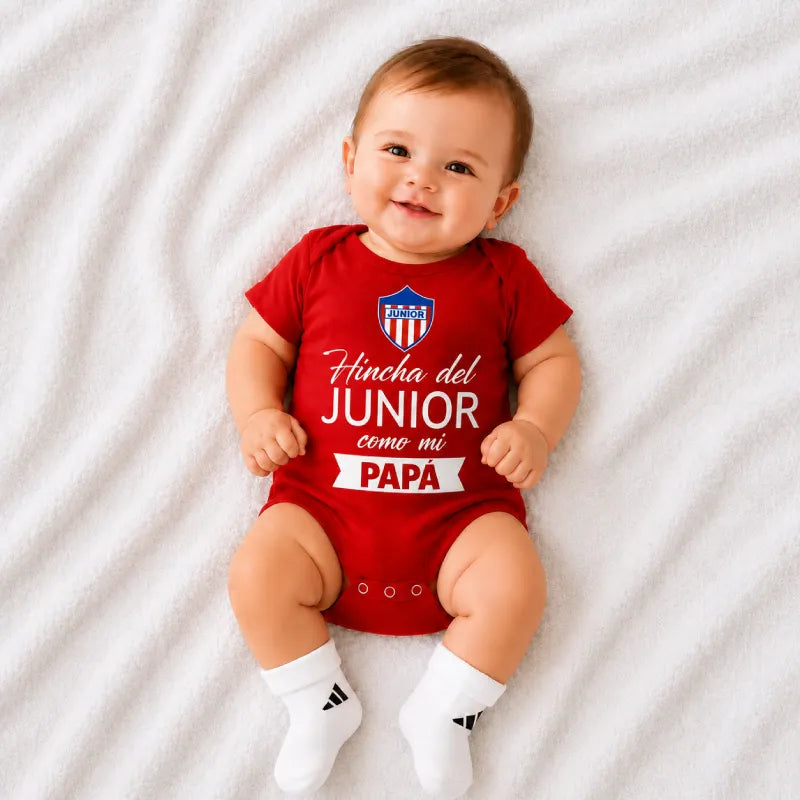 Body Bebé Soy hincha como mi papá