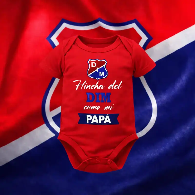 Body Mameluco hinchas de equipos.