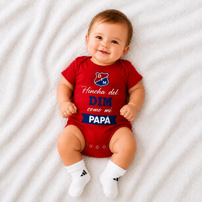 Body Bebé Soy hincha como mi papá