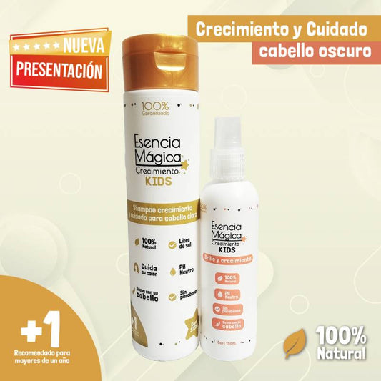 KIT DE CRECIMIENTO Y CUIDADO DE CABELLO KIDS