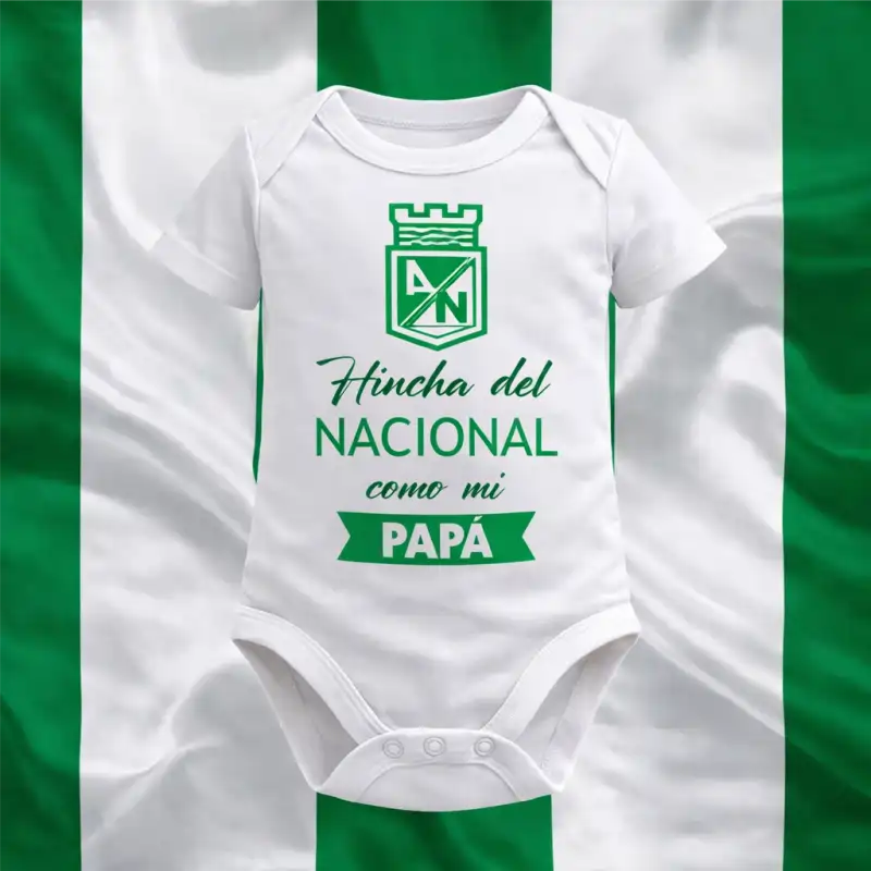 Body Mameluco hinchas de equipos.