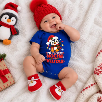 Body Navideño bebé, 100% Algodón