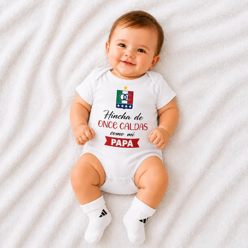 Body Bebé Soy hincha como mi papá