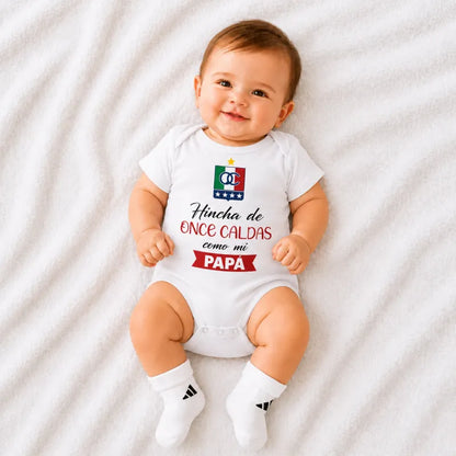 Body Bebé Soy hincha como mi papá