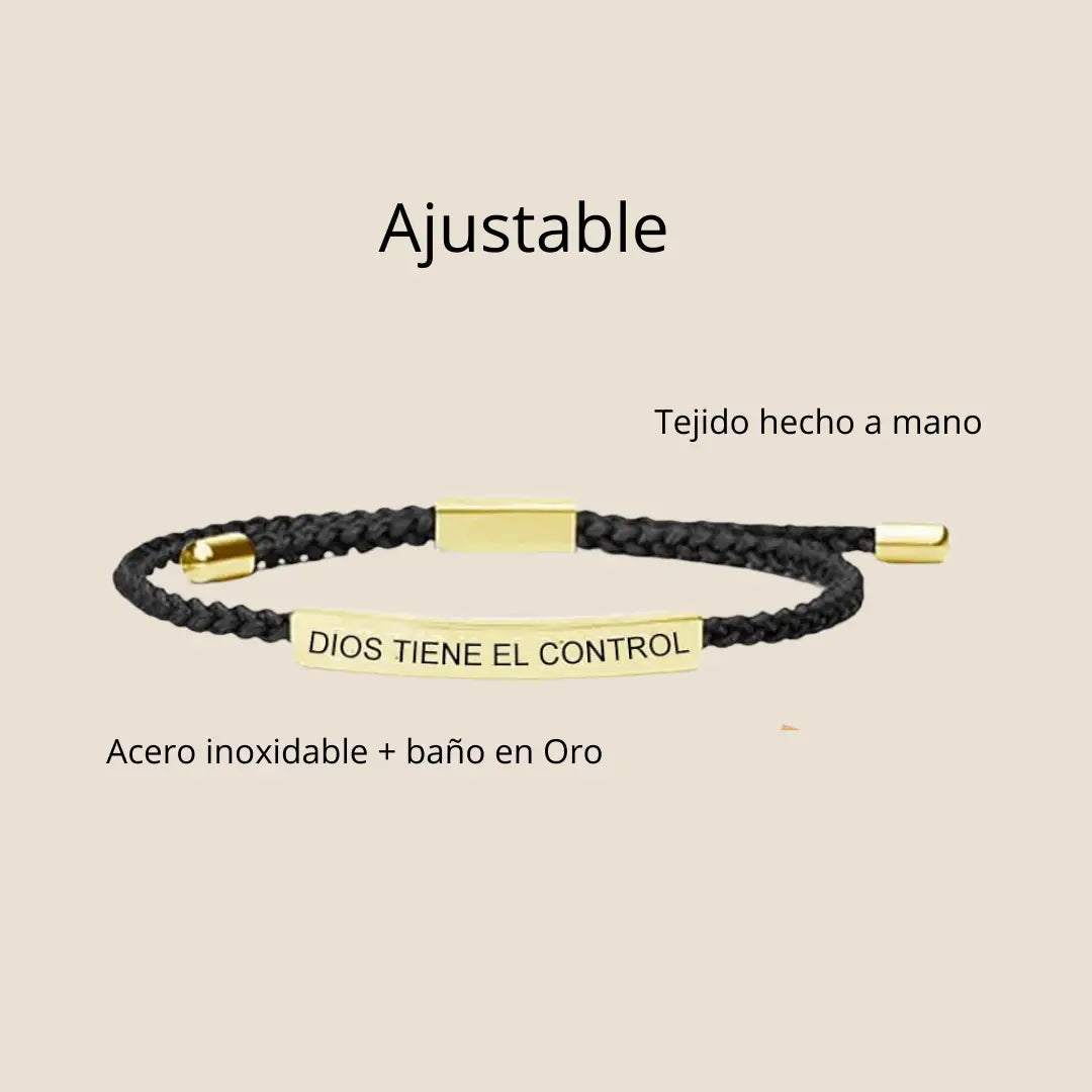 Pulsera Dios tiene el Control 🙏🏻