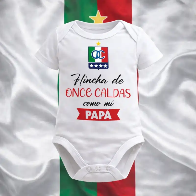 Body Mameluco hinchas de equipos.