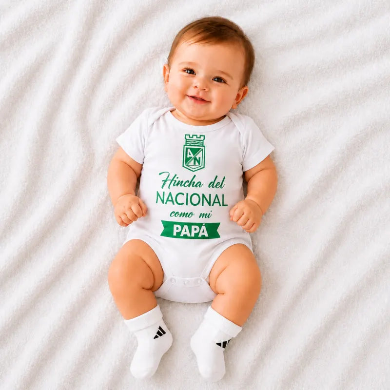 Body Bebé Soy hincha como mi papá