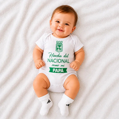 Body Bebé Soy hincha como mi papá