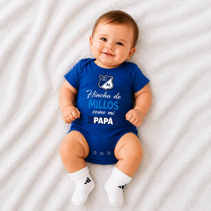 Body Bebé Soy hincha como mi papá