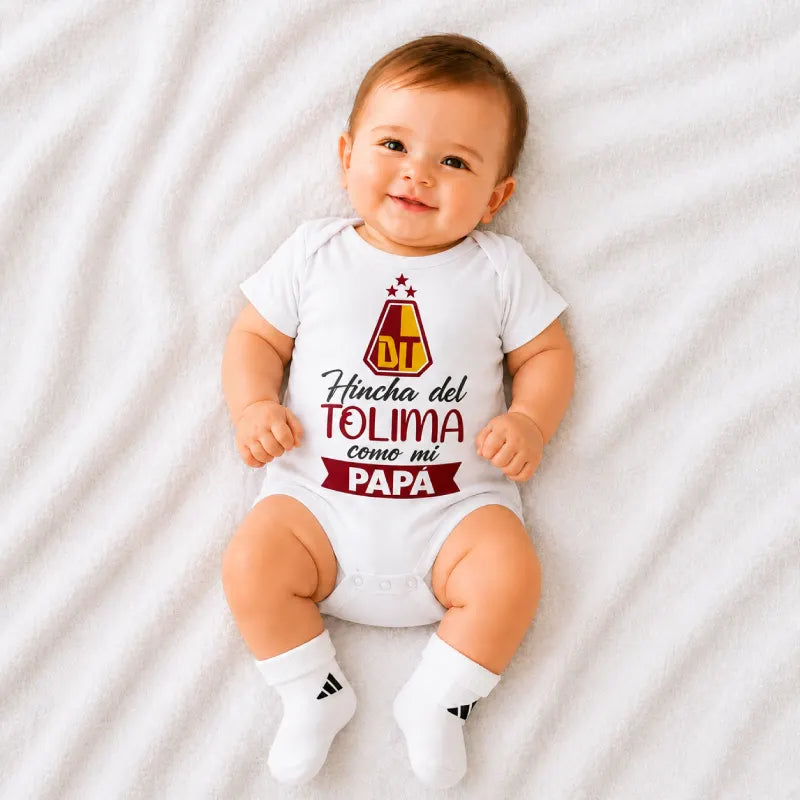 Body Bebé Soy hincha como mi papá