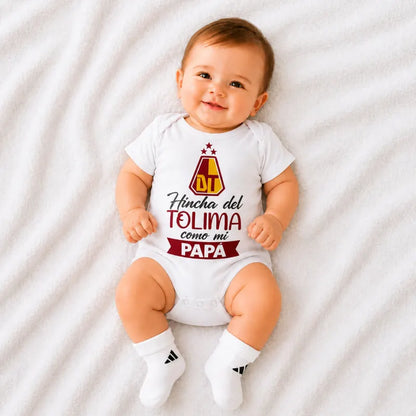 Body Bebé Soy hincha como mi papá