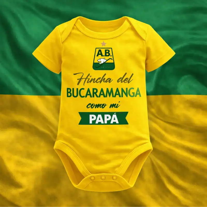 Body Mameluco hinchas de equipos.