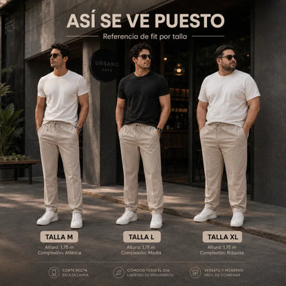 Jogger Bota Recta Luna | HOMBRE