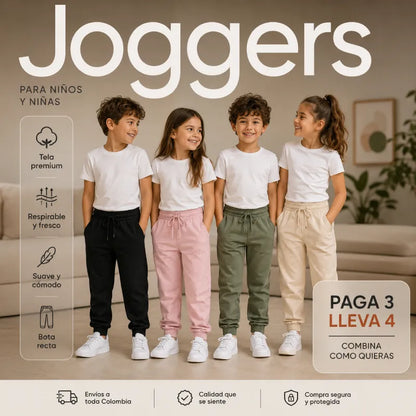 Jogger para niños y niñas
