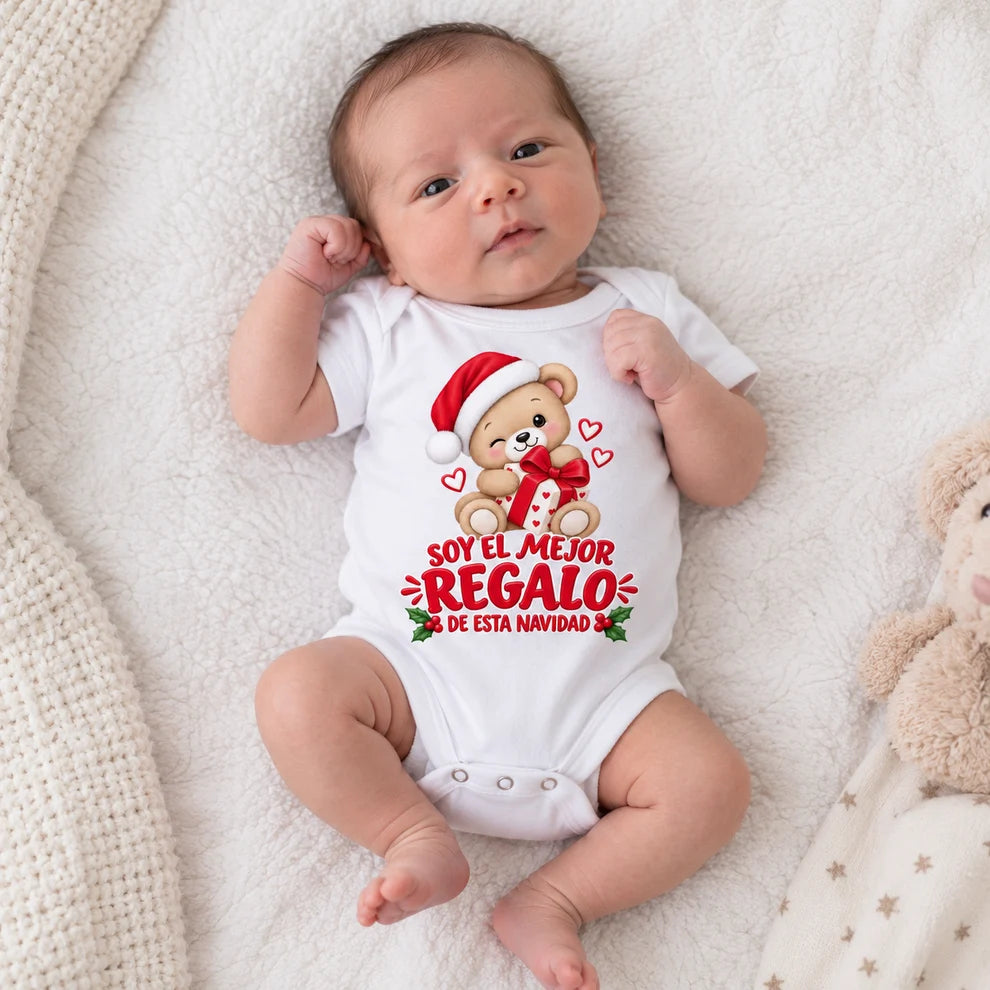 Body Navideño, 100% Algodón