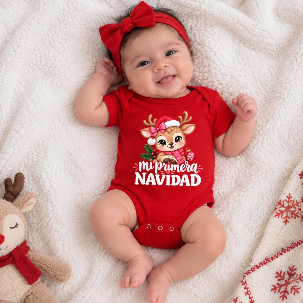 Body Navideño, 100% Algodón